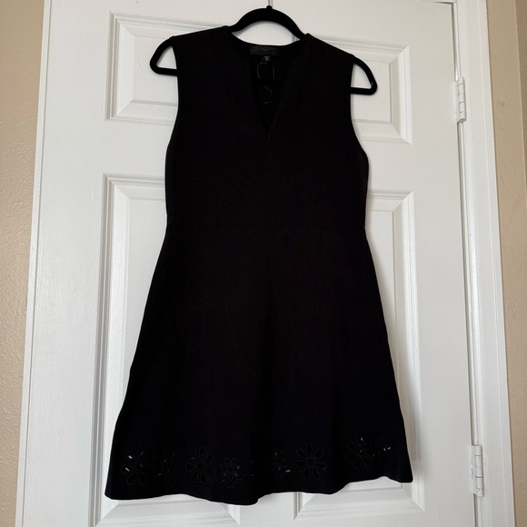 NWOT Zara knit dress with openwork embroidery size Medium - Picture 4 of 11